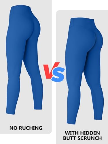 Image of Sunzel Sunzfly Invisible Butt Scrunch Workout Leggings for Women, Butt Lifting High Waisted Gym Yoga Pants with Tummy Control