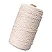 Produktbild TENSUN 3mm x 200m Baumwolle Garn Naturliches Baumwollgarn Baumwollkordel Makramee Garn, Kordel DIY Handwerk für Wand Aufhängung Pflanze Aufhänger