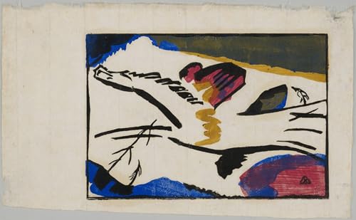 Affiche Wassily Kandinsky de célèbres tableaux sur toile d'art abstrait pour salon 60x90cm