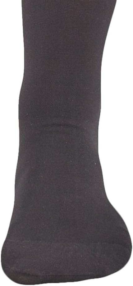Ames Walker AW 234 Men's Fly Front Leotard 20-30 mmHg Black L