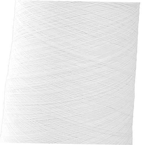 Hilo de poliéster para máquina color blanco miniatura 2
