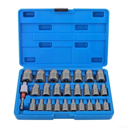 Extractor de tornillos para quitar pernos descabezados y tuercas oxidadas sin dañar roscas 3