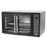 Oster French Door Turbo Convection Toaster Oven with Extra Large Interior, Black
