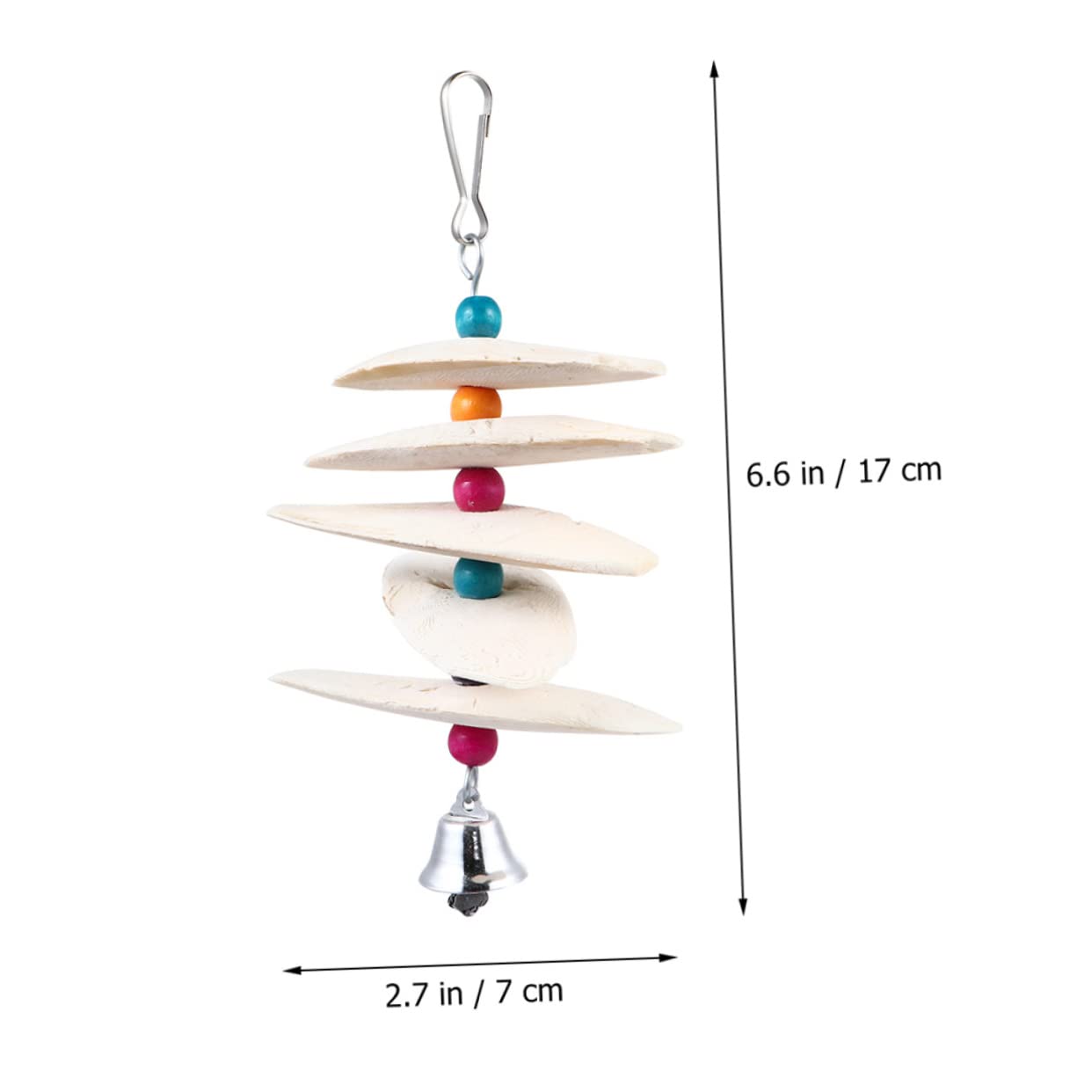 Housoutil 4piezas Juguetes para Aves De Hueso De Sepia Juguetes para Masticar y Entrenamiento De Calcio para Periquitos y Loros Accesorios para Jaulas De Aves Seguro y Saludable