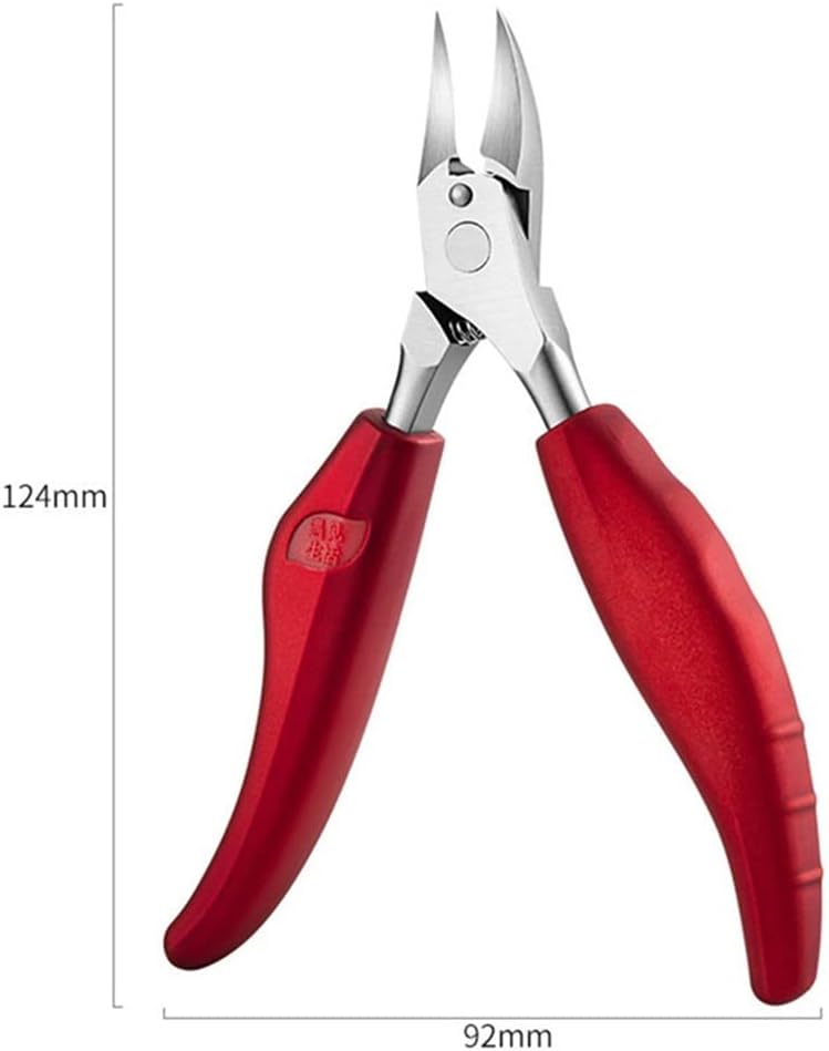 1PC Nail Clippers Correction Nippers Clipper Cutter Dead Skin Dirt Remover Stainless Steel Pedicure
