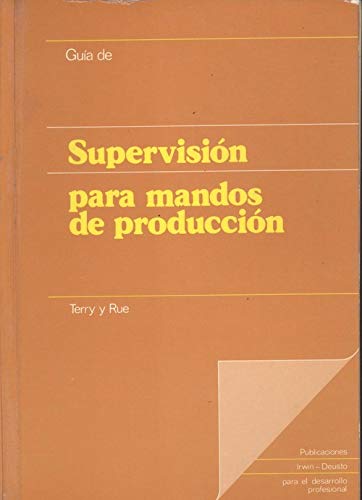 Portada de Guia de supervision para mandos de produccion