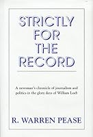 Strictly For The Record 0966778103 Book Cover