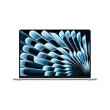 Apple 2025 MacBook Air (15-inch, Apple M4 chip with 10-core CPU and 10-core GPU, 16GB Unified Memory, 256GB) - Sky Blue