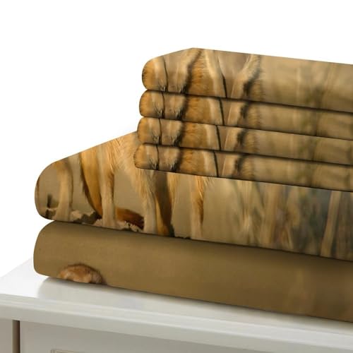 Housse de couette suricates microfibre hypoallergénique et douce pour sommeil sensible