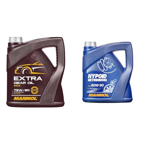 Huile de boite 75W90 API GL 4/5 MANNOL lubrifiant pont hypoid 80W90 4L