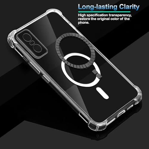 Image of Amazon Brand - Solimo Thermoplastic Polyurethane Wireless Charging Support Back Cover for Infinix GT 30 Pro 5G Wireless Charging Support Back Cover - Transparent