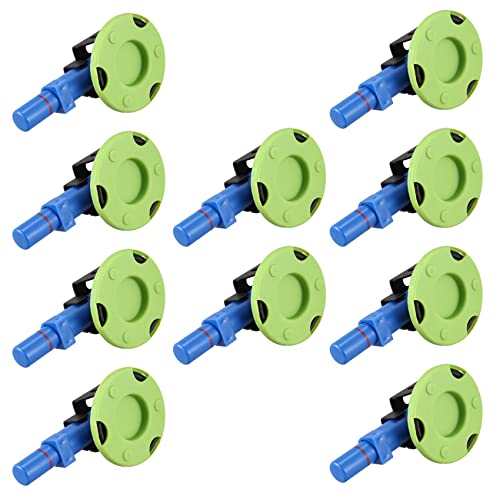 Ruitutedianzi 10pcs 3 Inch Concave Vacuum Cup 75mm Heavy Duty Hand Pump Suction Cup with M6 Threaded Stud
