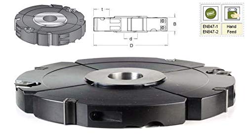 Amana Tool - 200mm Adjustable Grooving Head (61358), Industrial Grade