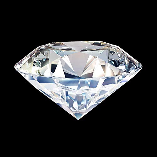 Impalsory 3Ct 9Mm Moissanite D Colorless Simulated Diamond Loose Stone Round Excellent Cut Gemstones Vvs1 Clarity For Pendant Ring Stud Earring Jewelry Making With Certificate Of Authenticity #TOP1