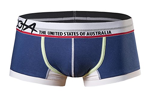 Croota Mens Underwear, Low-Rise Boxer Brief, Satin Accented Waistband, CG01M Croota Mens Underwear, Low-Rise Boxer Brief, Satin Accented Waistband, CG01M