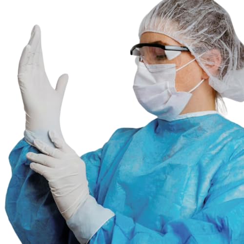 LUVA CIRURGICA (ESTÉRIL) COM PO DESCARPACK - KIT 50 PARES (G)