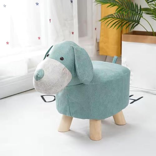 Image of ARTISOUL Animal Footstool Creative Cute Pouffe Chair for Playroom Entryway Waterproof Dog | Furniture | Benches & Stools