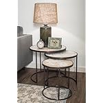 Creative Co-Op Grey Pewter Mantel Clock with Birds - Image 4