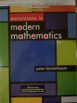 Hardcover Excursions In Modern Mathematics (Annotated Instructor Edition) Book