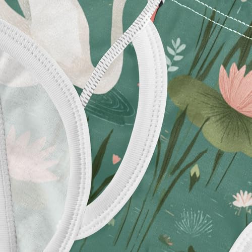 Wusikd Cute Swans Boys' Underwear Cotton Boys Briefs Soft Toddler Underwear 2T 5