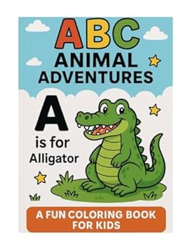 Paperback ABC Animal Adventures Book