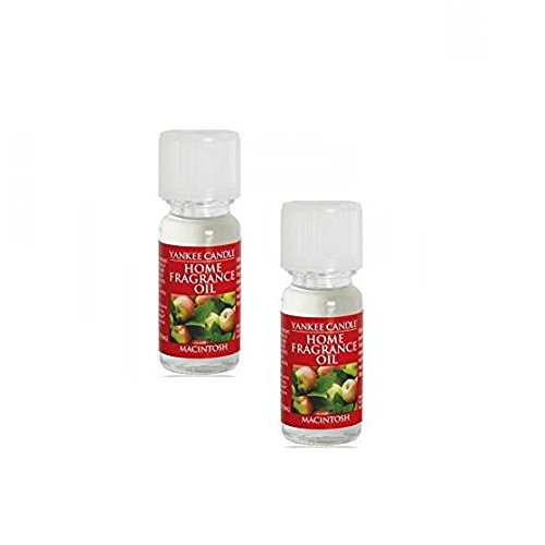 Yankee Candle 2 Pack Macintosh Fragrance Oil .33 Oz.