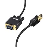 【Ultra HD Risoluzione】 Questo Mini DP su VGA supporta la risoluzione fino a 1080P 60Hz Full HD, trasmette contemporaneamente video e audio, audio pass-thru impeccabile per canali digitali non compressi 7.1, 5.1 o 2. Estensione o specchio il tuo display per una workstation avanzata, home theater o per la visualizzazione del display su un proiettore in ufficio, a scuola o a casa.