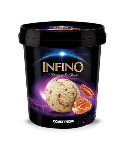 COMET PECAN TUB Premium Icecream Tub, 700 ml