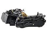 Dieser komplette Motor ist für alle 125ccm GY6 4-Takt Motoren mit der Motorenbezeichnung 152QMI mit langem Motorblock (Keilriemenlänge 835mm) und Trommelbremse hinten