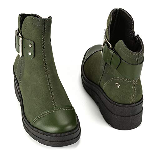 Bota Pink Cats Casual Infantil Verde