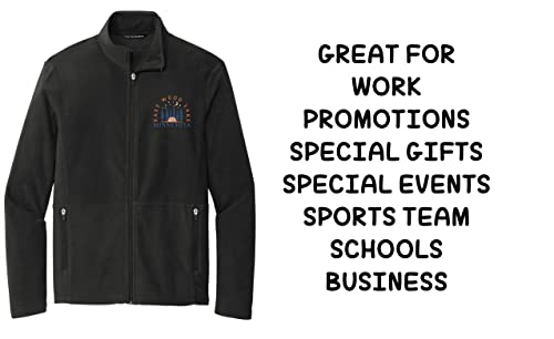 INK STITCH Men F151 Custom Embroidery Design Your Own Logo Texts Accord Microfleece Jackets4