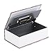 Pilipane Unseen Metal Lock Box, Innovate Simulation Book Safe Box Money Jewelry Collection Storage Case, Small Sized Diversion Book Safe Storage Box (66)