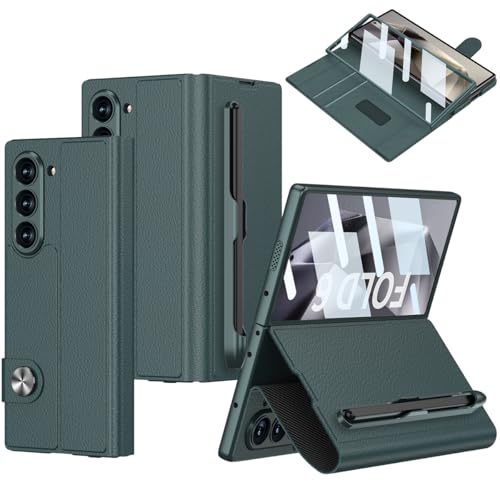 Housse Z Fold 6 antichoc pour le bureau et les voyages avec rangement S-Pen pratique