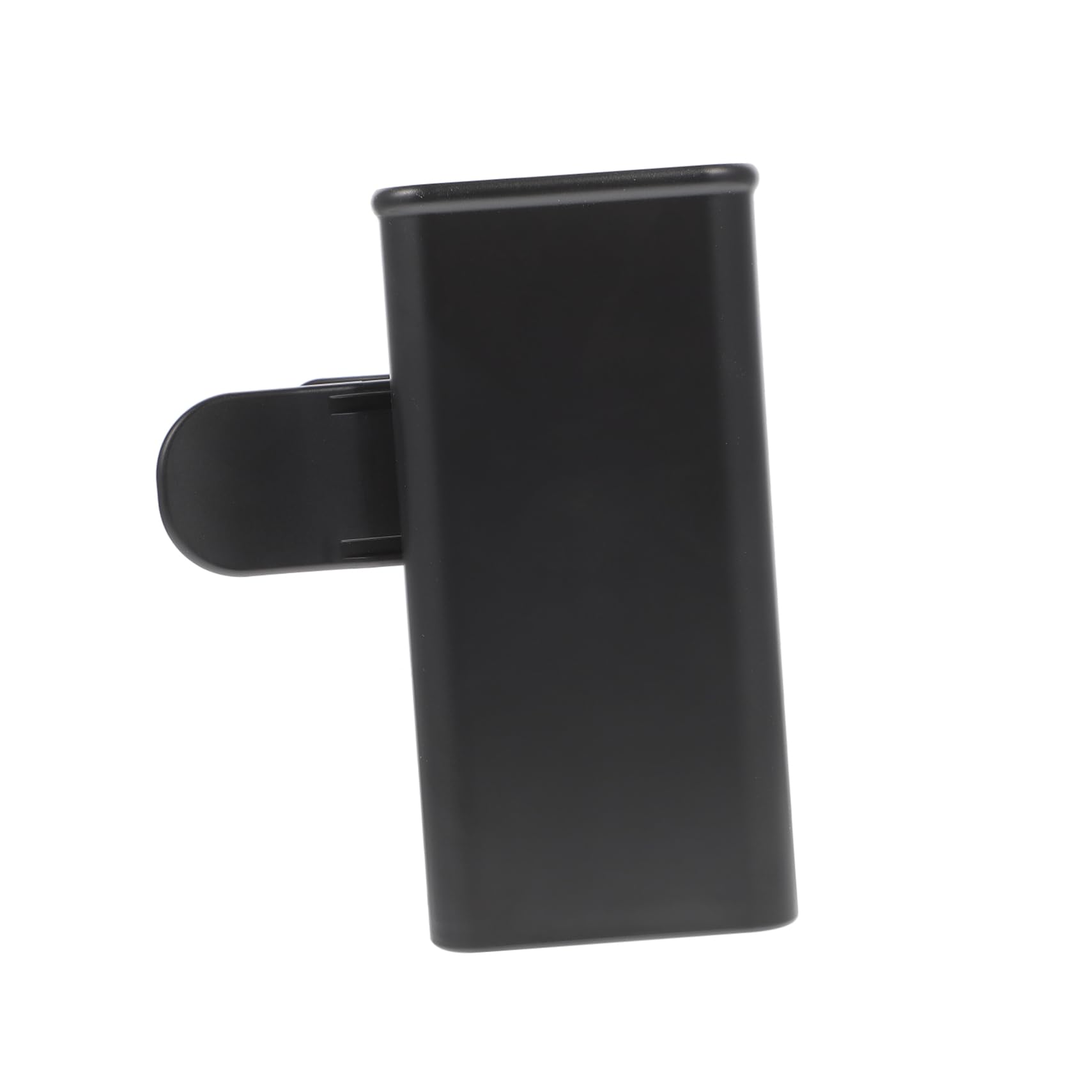 Toddmomy Portable Drumstick Barrel Drumstick Storage Case Clip for Boys and Girls and Drummers Black