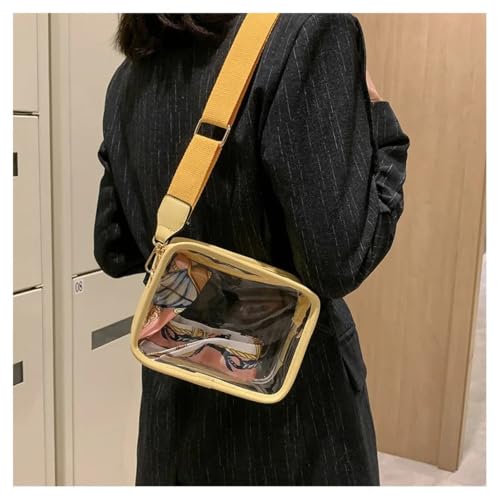Bolso bandolera transparente con cartera interna para proteger tus objetos 5