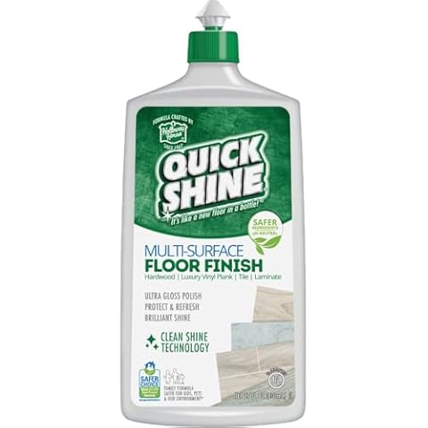 Quick Shine Ultra Gloss Wooden Floor Finish Polish Cover