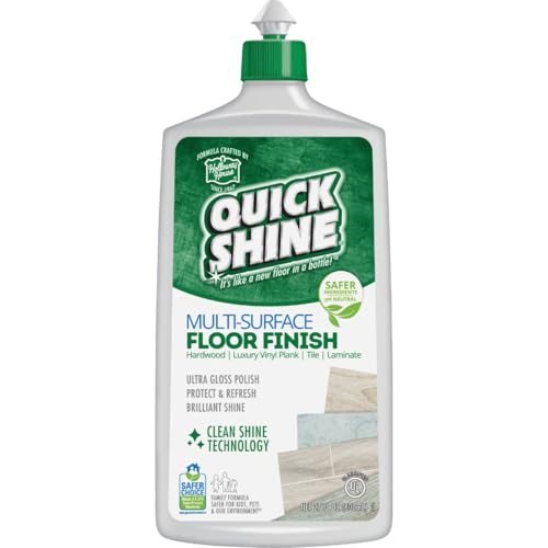 Quick Shine - Acabamento polido ultrabrilhante para pisos de madeira selada - 800 ml
