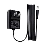 OXZEEWEE 12V 1A Power Supply Adapter, 100-240V 50/60Hz AC to DC 12V 1A/1000mA 12W Universal Wall Charger with 5.5mm*2.1mm US Plug, Center Positive, ETL FCC Certified