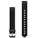 Aneken Replacement Band ID115Plus HR Adjustable Strap for Smart Bracelet Fitness Tracker, 2 Pack (Black)