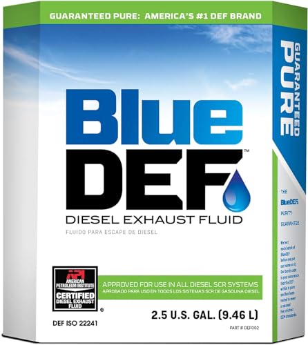 (40 Pack) - BlueDEF 2.5 Gallon DEF002 - Diesel Exhaust Fluid Jug