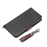 Premium Style iPhone14Plus 用 フリップカバー [ブラック] PG-22RFP02BK