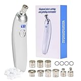 UNOISETION Diamond Microdermabrasion Machine, Portable Microdermabrasion Tool for Skin Exfoliation & Blackhead Removal, Facial Skin Care Device for Home Use