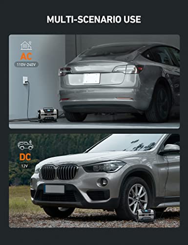 AstroAI Tire Inflator Gray