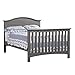 Soho Baby Chandler Crib to Full-Size Bed Conversion Kit, Graphite Gray, GreenGuard Gold Certified