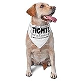 Combattre la Sensibilisation aux tumeurs cérébrales Bandanas pour Chiens Écharpe pour Animaux de Compagnie Triangle Bavoir Garçon Fille Foulard réglable Accessoires pour Petit Moyen Grand Chiot