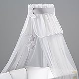  Dreamzzz - Set de 3 artículos: Mosquitera para cuna + decoraciones colgantes + soporte, hecho a mano 901117 Talla:Canopy
