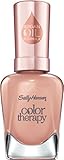 Sally Hansen Color Therapy Nagellack, 484 Warm and Toasty/extrem pflegender, warmes Beige/Nude/Rosé, 15 g