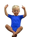 Monag Short Sleeve Bodysuit 3-6M Royal