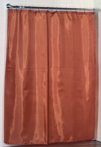 Carnation Home Fashions Fabric Shower Curtain Liner