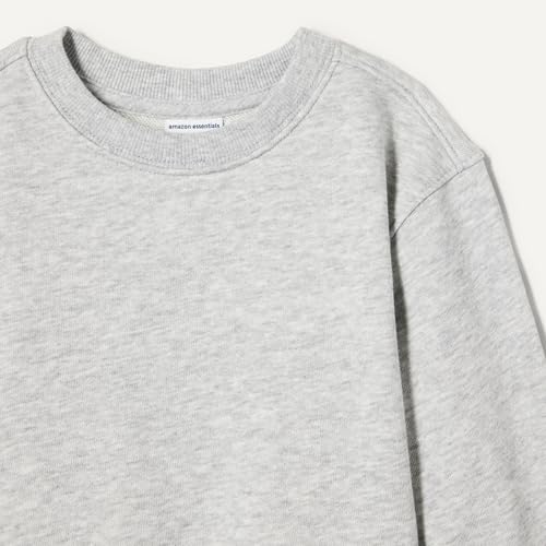 Image of Amazon Essentials boys French Terry Regular Fit Crew Neck Sweatshirt